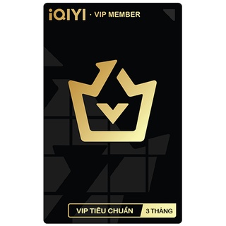  Ứng dụng iQiyi- Toàn quốc  E-Voucher Combo gói thành viên Tiêu chuẩn 3 Tháng 