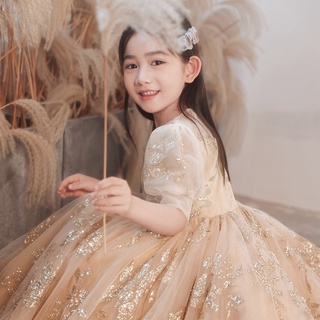 Đầm xòe công chúa xinh xắn cho bé gái