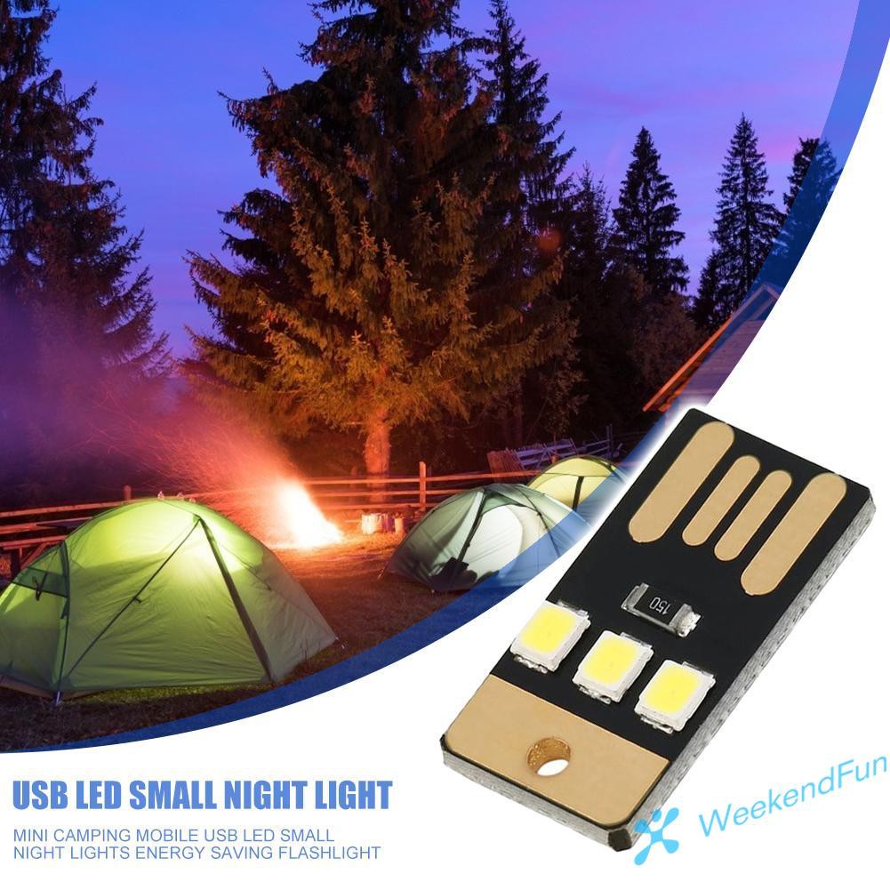 Đèn LED USB mini tiết kiệm năng lượng tiện lợi sử dụng khi đi cắm trại