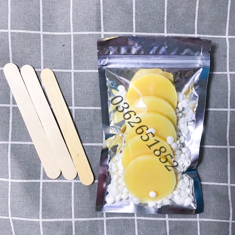 [ 150g Sáp viên wax lông ] Sáp wax lông dạng viên cao cấp dành cho lông tơ, mỏng, dày