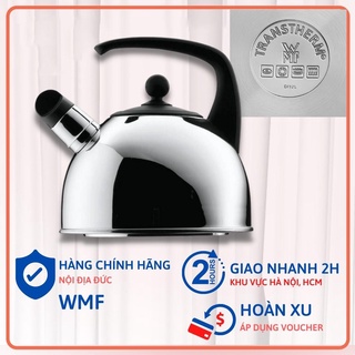 Ấm đun bếp từ WMF 2lit Chất liệu Cromargan không gỉ