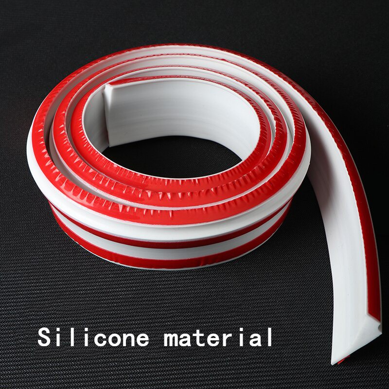 A-LIFE Dải Chặn Nước Bằng Silicone Có Thể Uốn Cong Cho Nhà Bếp / Phòng Tắm