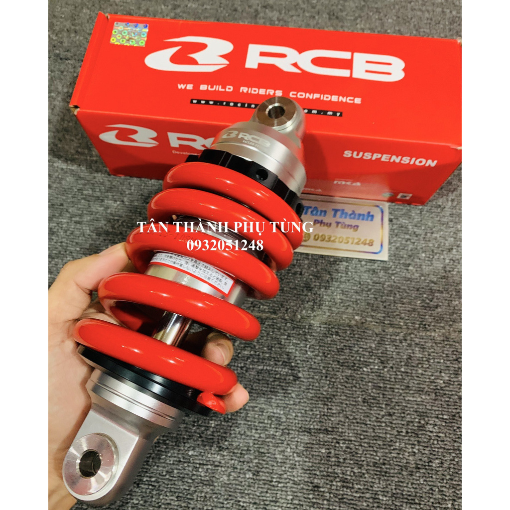 Phuộc RCB Exciter 135 E2 chính hãng màu đỏ dochoixemay