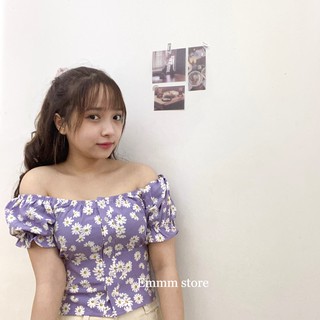 Croptop lưng chun Freesize (Ảnh thật tự chụp)