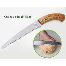 cưa  tay cán gỗ