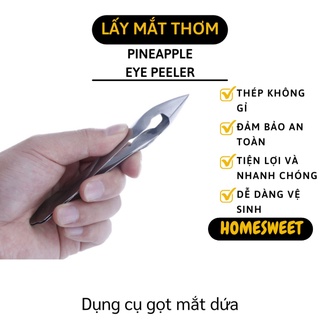 Dụng cụ lấy mắt thơm - cây gắp mắt dứa tiện lợi, dao gọt vỏ dứa nhanh chóng 5210