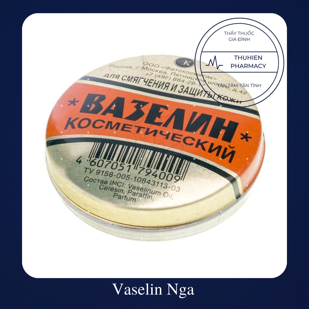 Sáp nẻ Vaselin Nga 10g