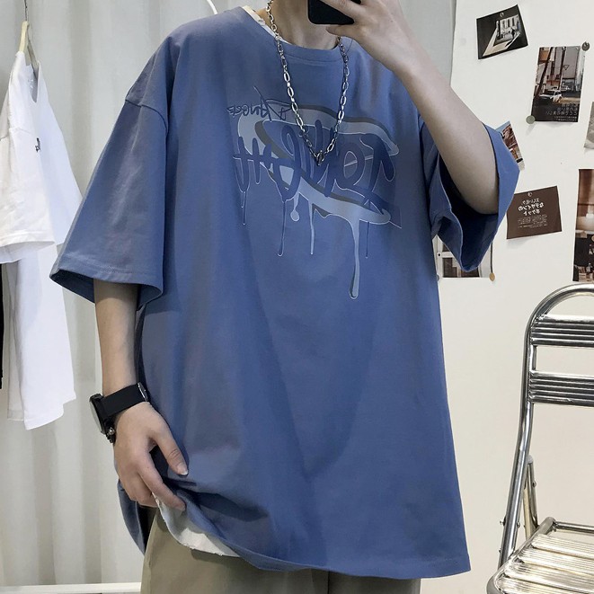 Áo thun tay ngắn thiết kế mới năng động thời trang dành cho cả nam và nữ