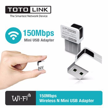 TotoLink N150USM  USB Wifi Chuẩn N Tốc Độ 150Mbps - Hàng Chính Hãng