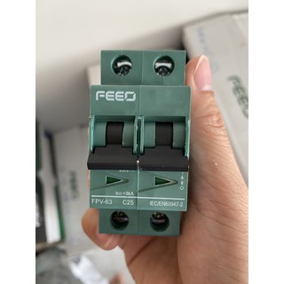 Cầu dao điện một chiều cb dc feeo 2p 800vdc