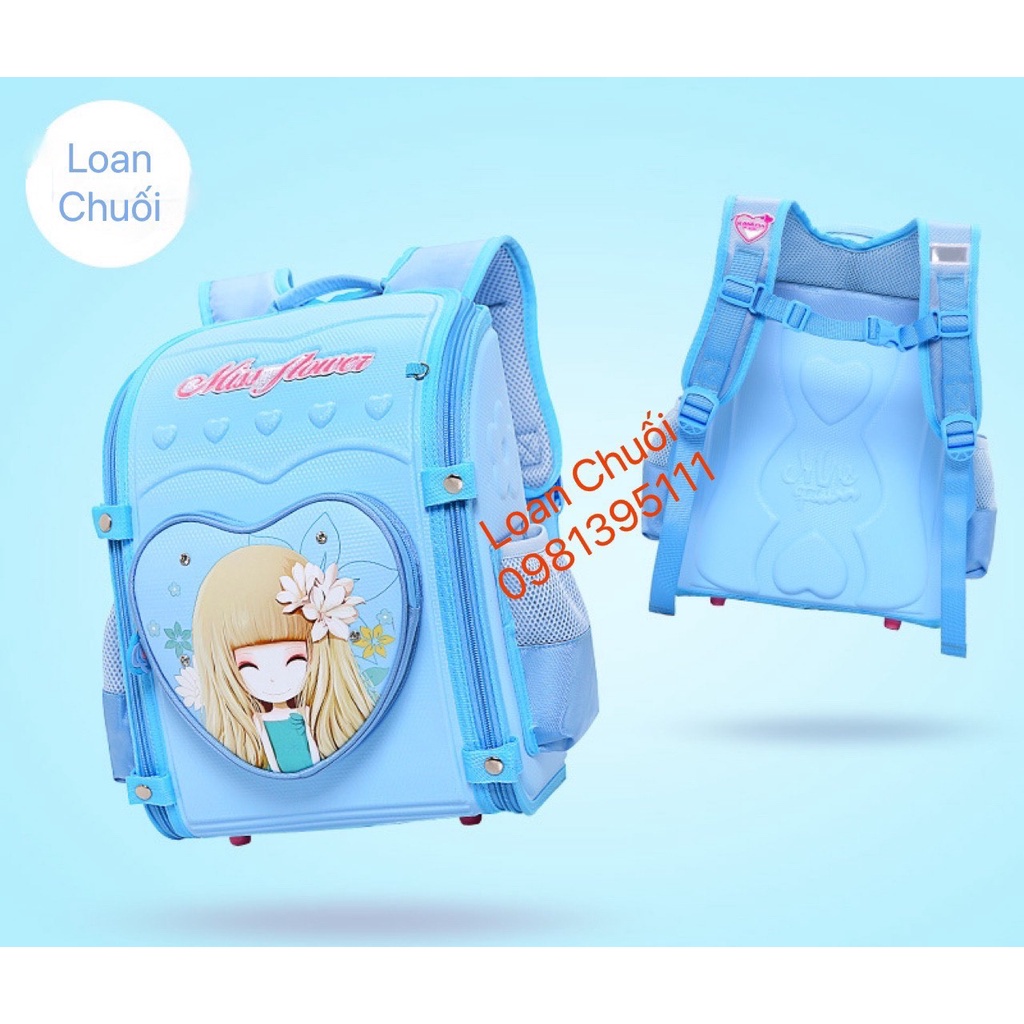 BALO CHỐNG GÙ A MẪU MỚI CHO BÉ GÁI CẤP 1