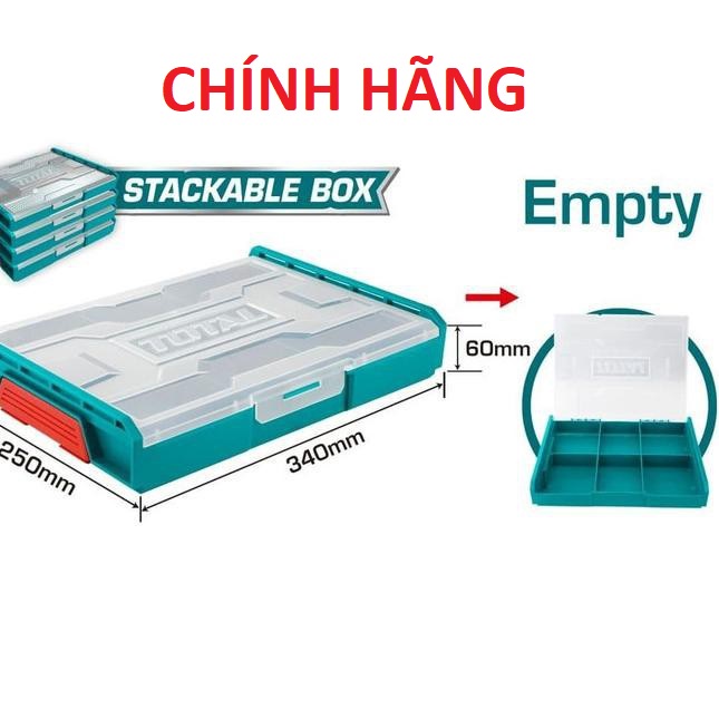 ĐỒ NGHỀ TOTAL Hộp nhựa đựng dụng cụ THKTV02