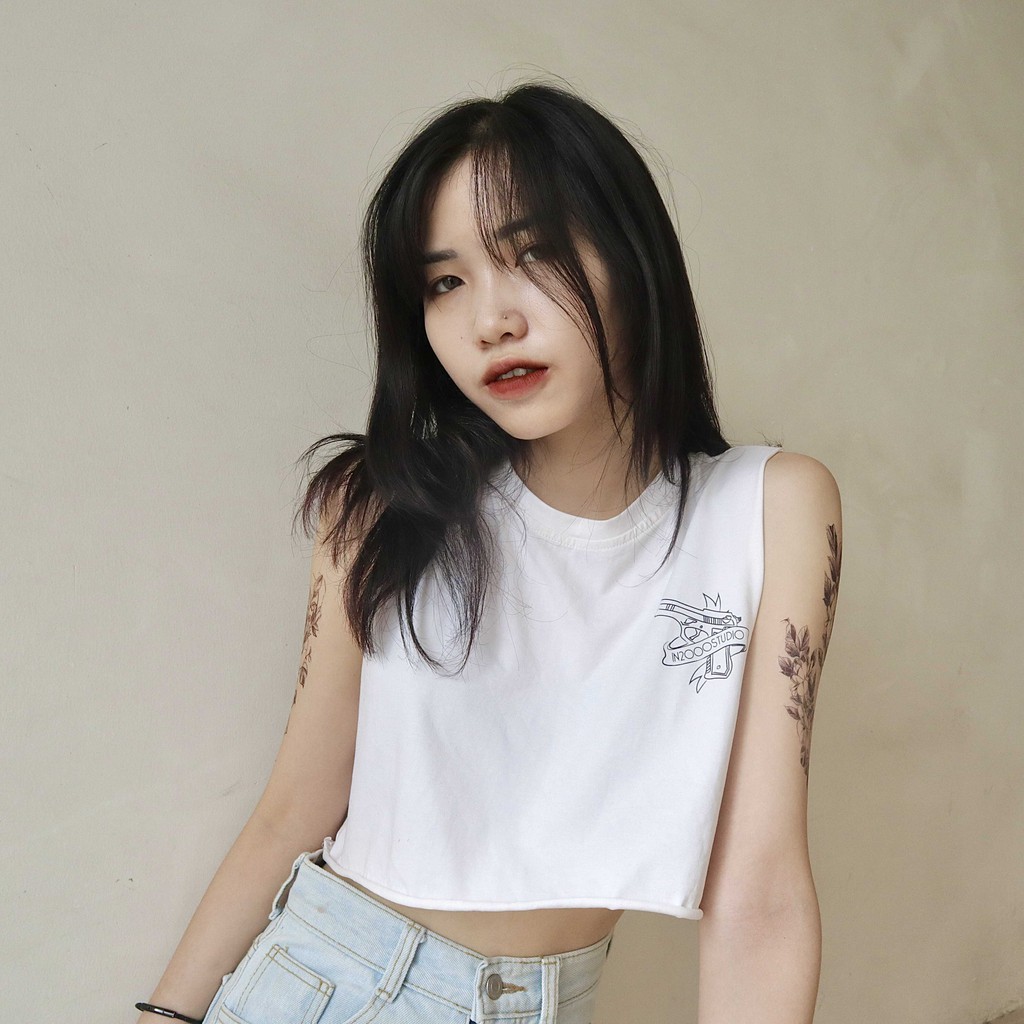 ÁO TANKTOP TRẮNG IN2000CLOTHING