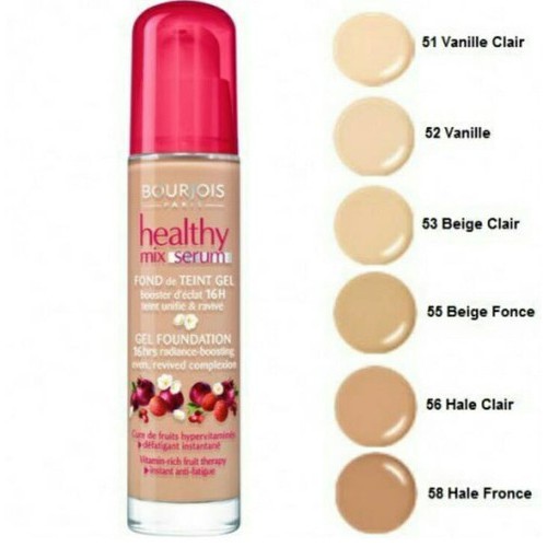 Kem nền Bourjois Healthy Mix Serum Gel Foundation #51 Light Vanilla | BigBuy360 - bigbuy360.vn