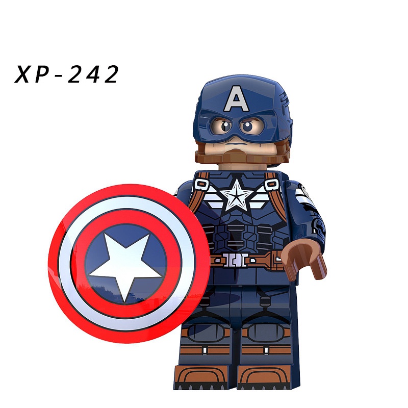 Mô Hình Lắp Ráp Nhân Vật Captain America KT1031
