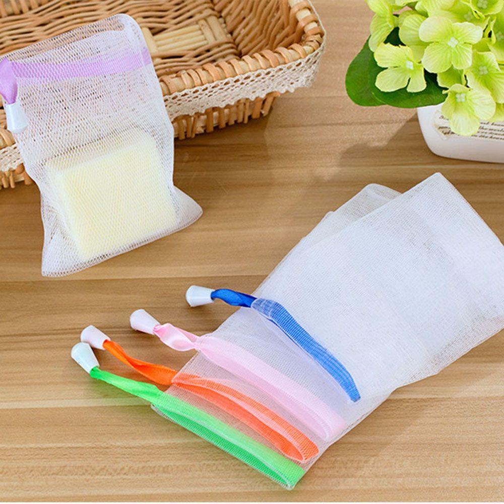 Set 5 Túi Lưới Đựng Xà Phòng Tạo Bọt Tiện Dụng