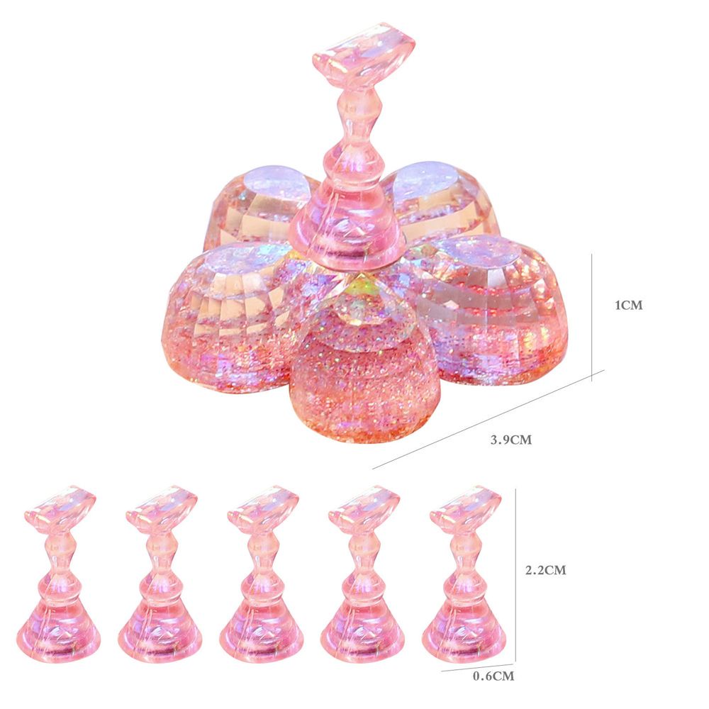 [Hàng mới về] Giá đỡ trưng bày móng tay nghệ thuật nam châm có miếng móng giả phong cách Nhật Bản tiện lợi