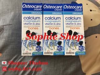 Canxi Nước - Viên Osteocare (Anh)