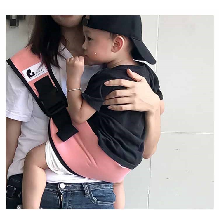 Đai địu em bé CHỐNG GÙ chất liệu cotton/ đai địu trẻ sơ sinh đa năng siêu tiện lợi