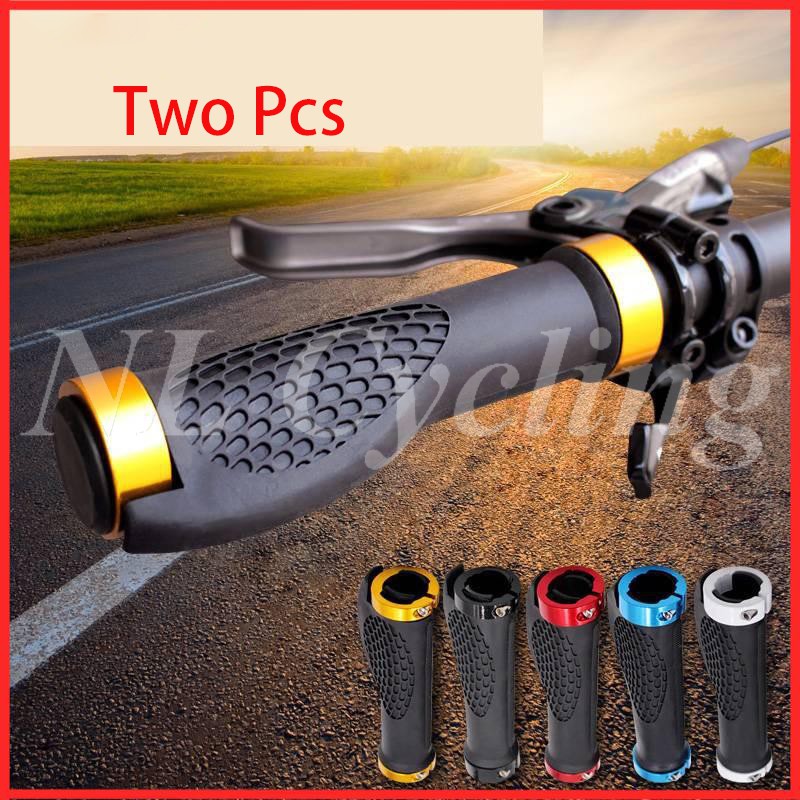 Bộ 2 Vỏ Bọc Tay Cầm Xe Đạp Leo Núi Bằng Nhôm Chống Trượt