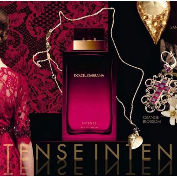 Nước Hoa Nữ D&G Intenso Pour Femme EDP 100ml - Hương thơm ngọt ngào gợi cảm quyến rũ- Chiman