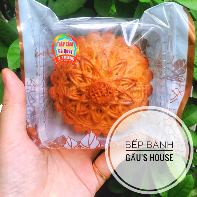 Bánh Trung thu Thâp cẩm gà quay 2 trứng homemade