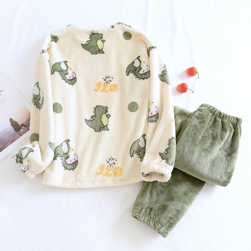 Pyjama Đồ Ngủ Mặc Nhà Họa Tiết PJ04