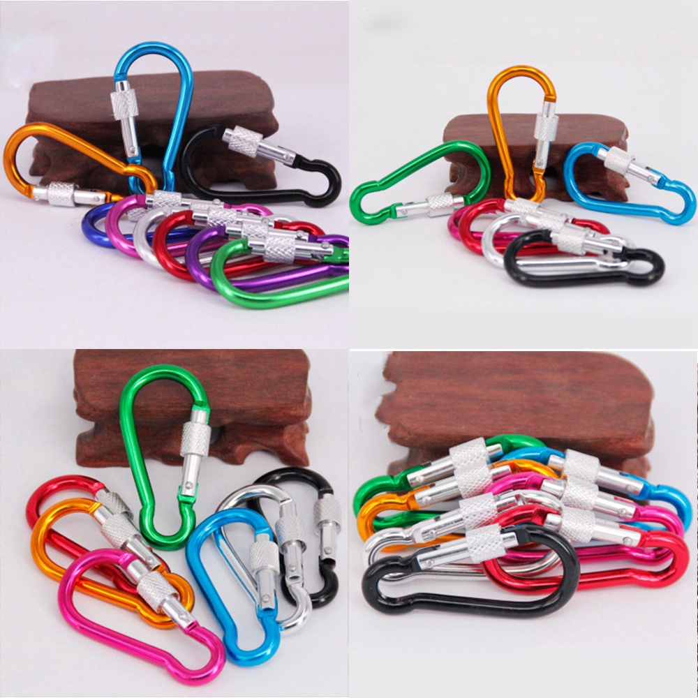 Set 5/10 Móc Khóa Leo Núi Bằng Nhôm Chất Lượng Cao