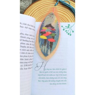 Bookmark bằng gân lá
