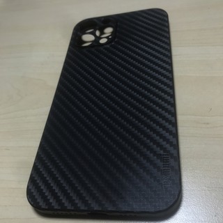 Ốp Lưng Iphone 12 Pro Max Hiệu Memumi Nhám Cacbon