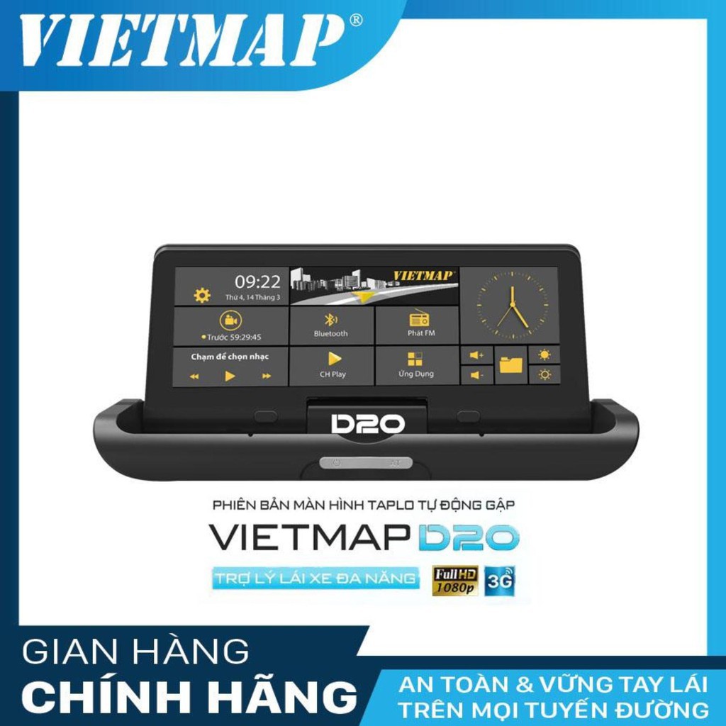 Camera hành trình VIETMAP D20 bảo hành 12 tháng