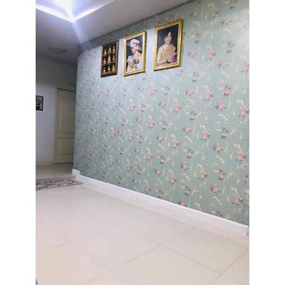 Cuộn 10m giấy dán tường hoa đức