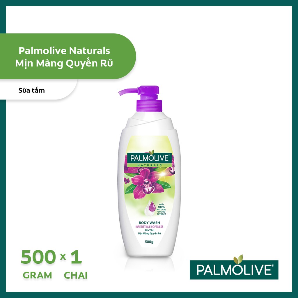 Sữa tắm Palmolive Naturals chiết xuất 100% thiên nhiên 500g | BigBuy360 - bigbuy360.vn