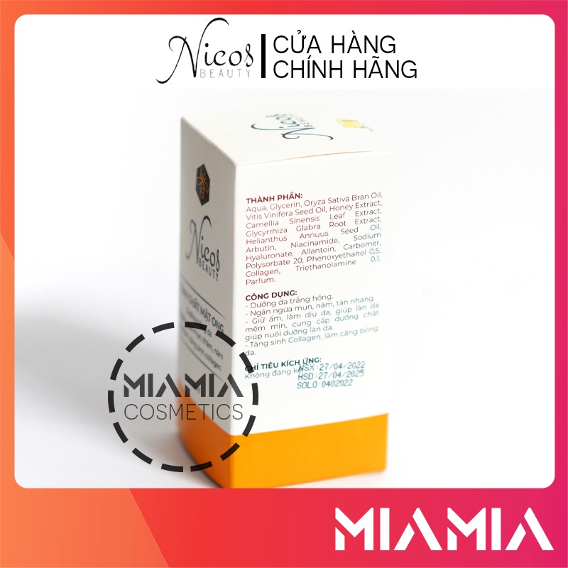 Serum Tinh Chất Mật Ong Nicos Beauty Chính Hãng - 8936099123387