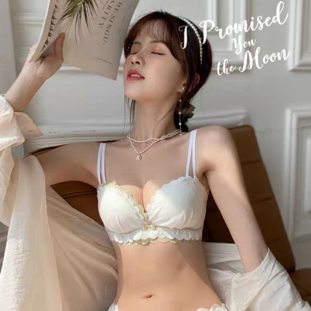 Áo lót ren mút nâng hàng cao cấp - Áo lót chống tụt mềm mại, không gọng - Đồ Lót Nữ