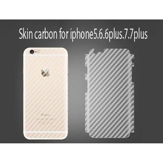 FREE SHIP 99K TOÀN Quốc - MIẾNG DÁN CARBON CHO IPHONE 6,7,8,PLUS,X - CHỐNG TRẦY XƯỚC CHO LƯNG MÁY