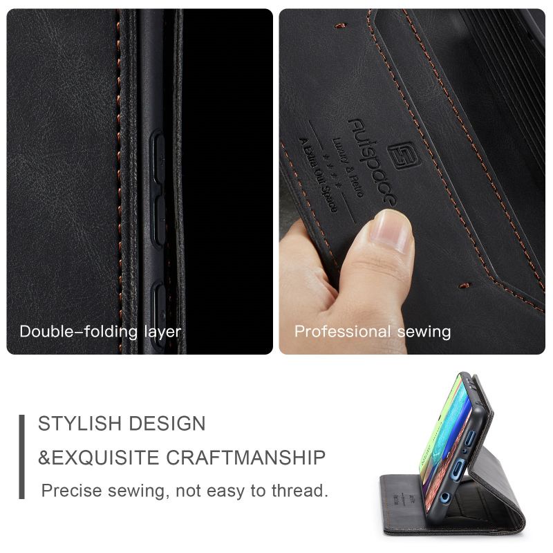 Bao Da Điện Thoại Nắp Gập Dạng Ví Sang Trọng Thời Trang Cho Samsung Galaxy A71 4G A51 4G A41 A31 A70 A50 A30S A50S A40 A21S M31 Vỏ