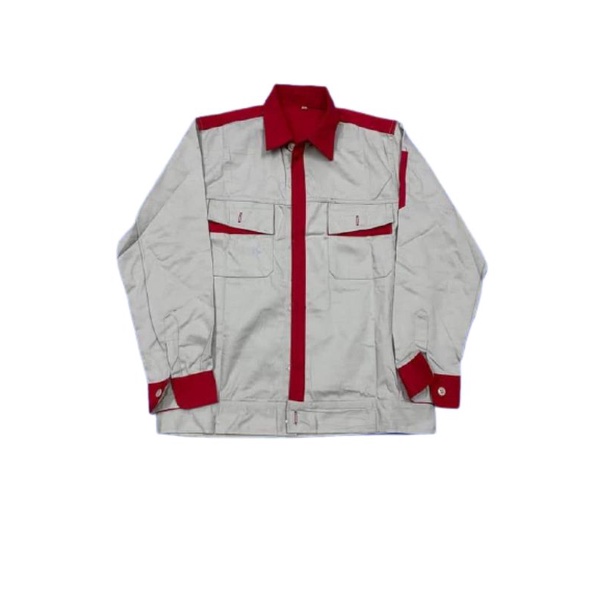 Quần áo bảo hộ lao động may kỹ vải kaki dày dặn thoáng mát cho kỹ sư, giám sát, công nhân công trường