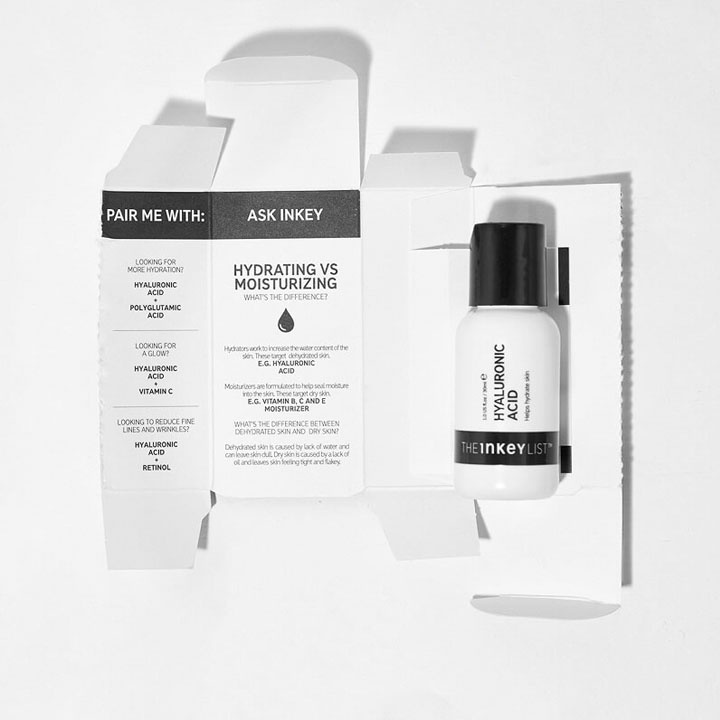 Serum cấp nước, tinh chất cấp ẩm phục hồi da The INKEY List Hyaluronic Acid Serum 30ml