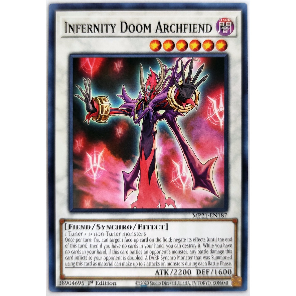 Infernity Doom Archfiend |EN| Common (5D's)