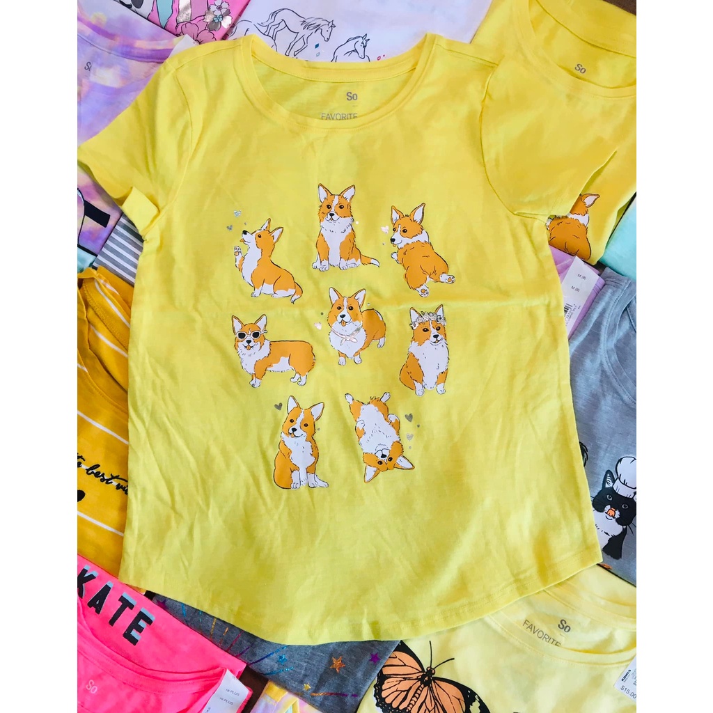 Áo thun bé gái hãng So dòng size đại 4T-20T