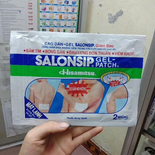 Salonsip Gel Patch 2 miếng/gói