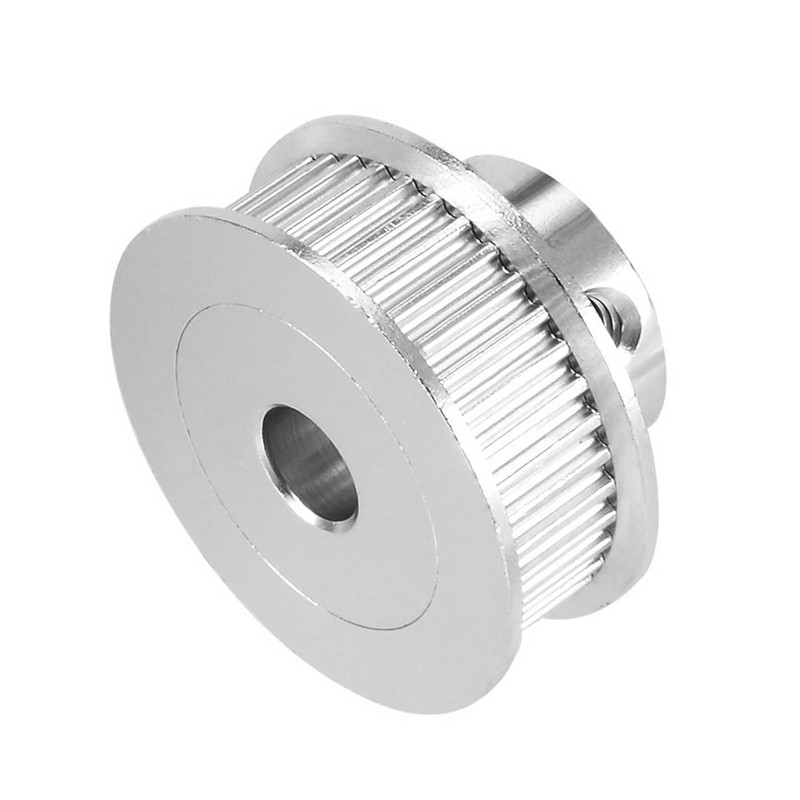 Aluminum GT2 36 Teeth 8mm Bore Timing Belt Pulley Flange Synchronous Wheel for 3D Printer