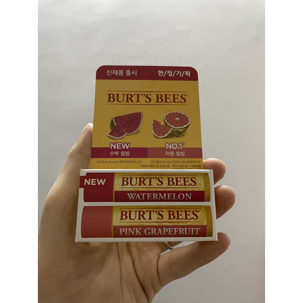 Son dưỡng môi thiên nhiên Burt’s Bees ( set 2 cây)