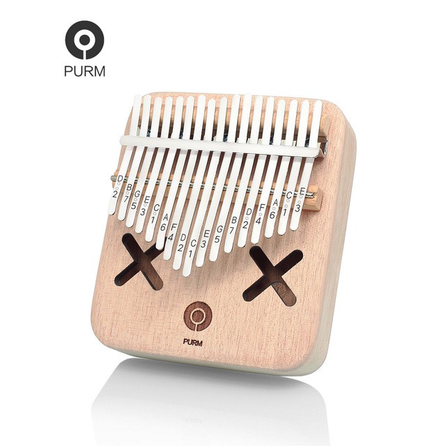 Đàn kalimba 17 phím gỗ nguyên khối Mahagony GECKO000040