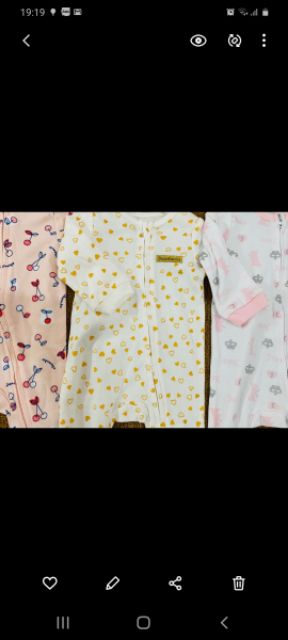 [Chọn mẫu] (0-18m) BODY LIỀN VỚ COTTON CHO BÉ - HÀNG XUẤT DƯ