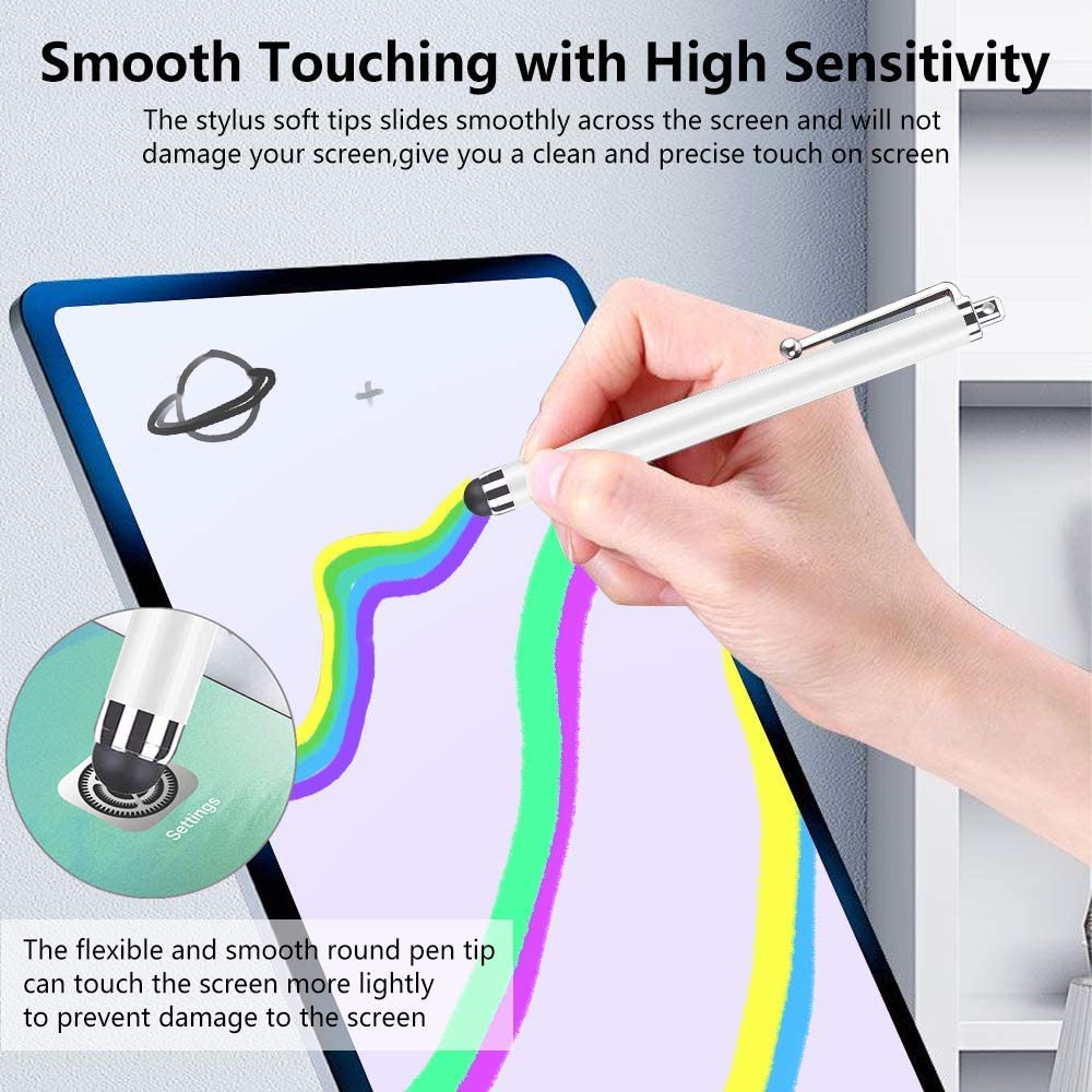 [Ready Stock] Stylus Universal Capacitive Touch Screen Pen Drawing Pens Compatible with Mobile Phone Tablet iPad iPhone