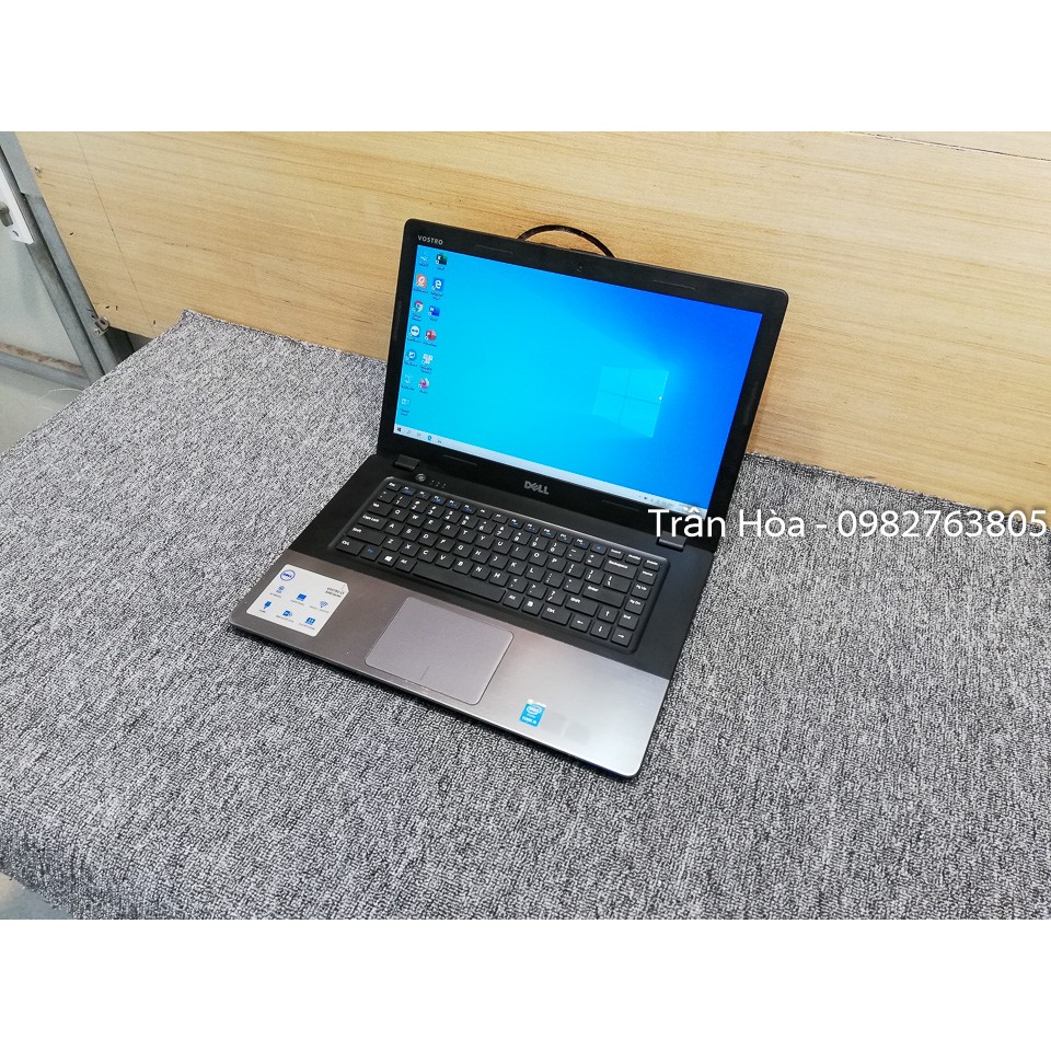 Laptop Dell Vostro 5560 - Core i5, Ram 4GB, ổ SSD 120GB, VGA rời Nvidia Geforce GT 630, màn hình 15.6, vỏ nhôm, mỏng nhẹ