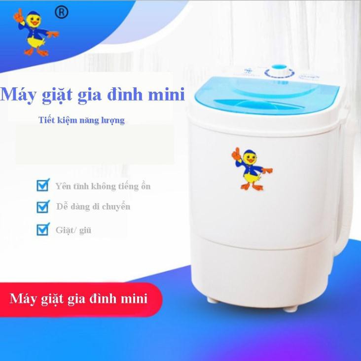 [HÀNG Chính Hãng ] Máy giặt mini cao cấp Máy giặt vắt quần áo gia dụng mini Giá rẻ