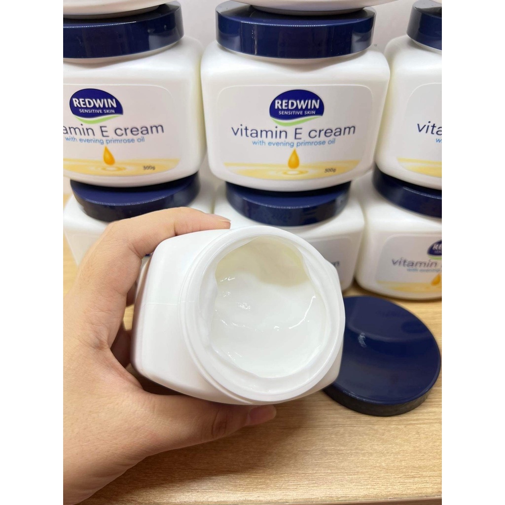 Kem dưỡng trắng da Redwin Vitamin E Cream with evening primrose oil - EDS Hàng Mỹ